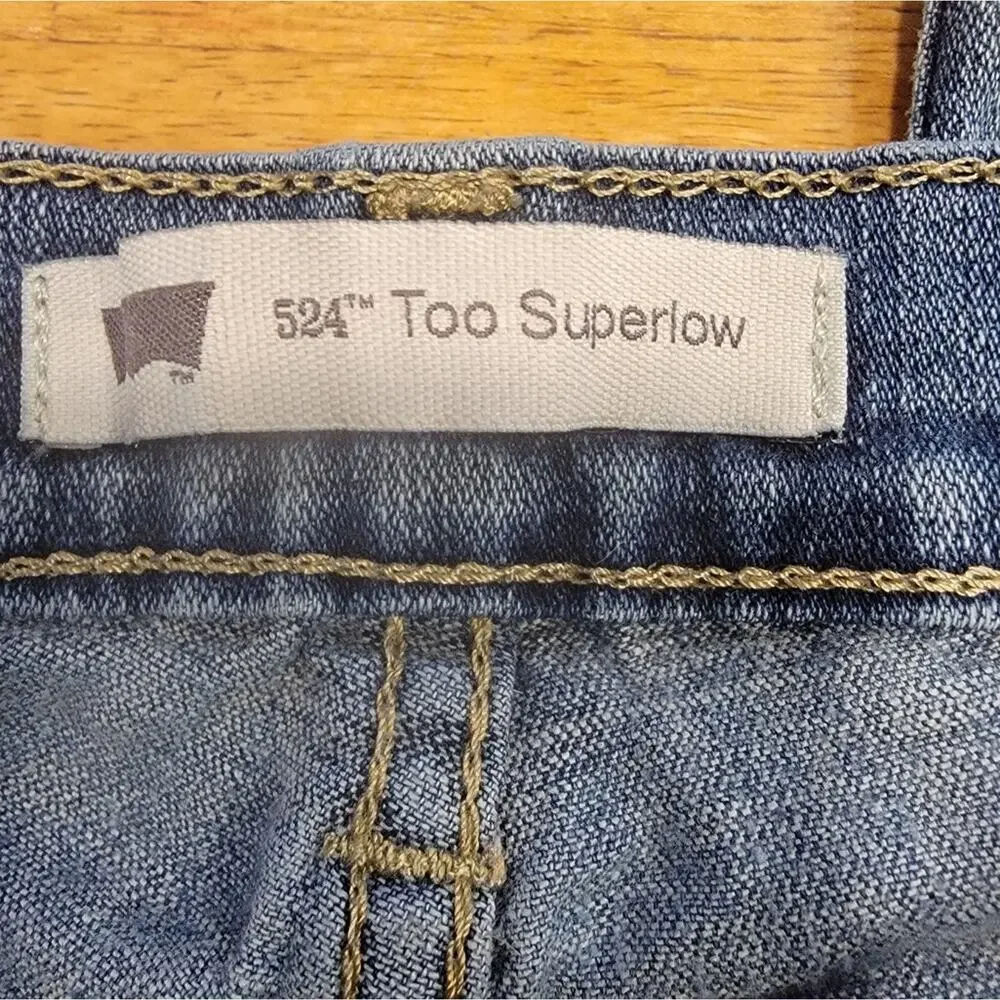 Juniors Levi Medium Wash Skinny Jeans Size 1 - Picture 10 of 11